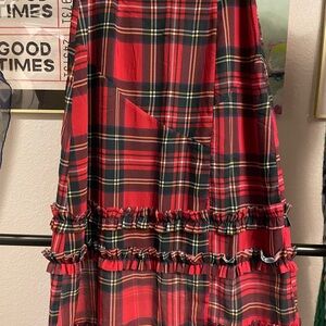 NEVER WORN!! Plaid Midi Skirt